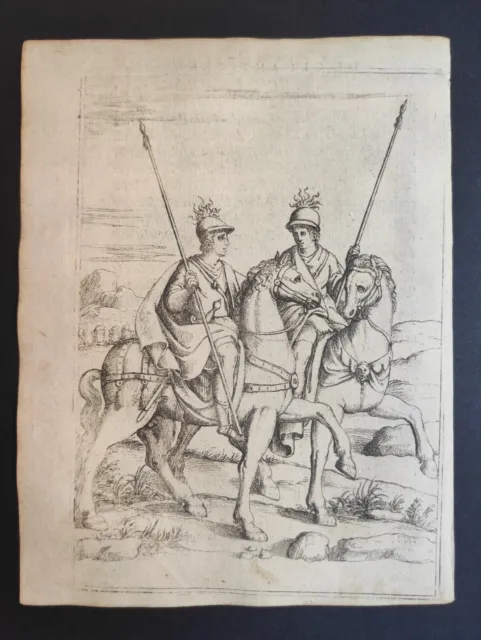 Castore e Polluce, Dei Antichi Cartari, Bolognino Zaltieri, Stampa 1571