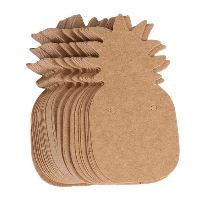 300PCS Creative Display Hanging Cards earring paper holder