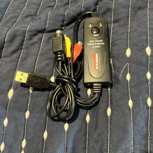 DIAMOND MULTIMEDIA VC500 USB 2.0 One Touch VHS to DVD Video Capture