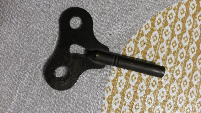 Chiave Di Pendolo Orologio Antica Francia XIX Em Secolo J3