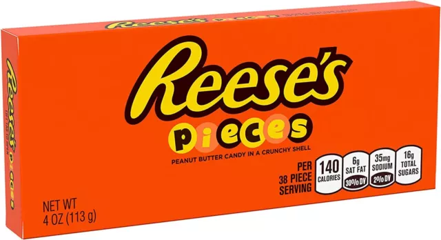 Reese's Pieces Erdnussbutter Theaterbox - Erdnussbutter Süßigkeiten 113g