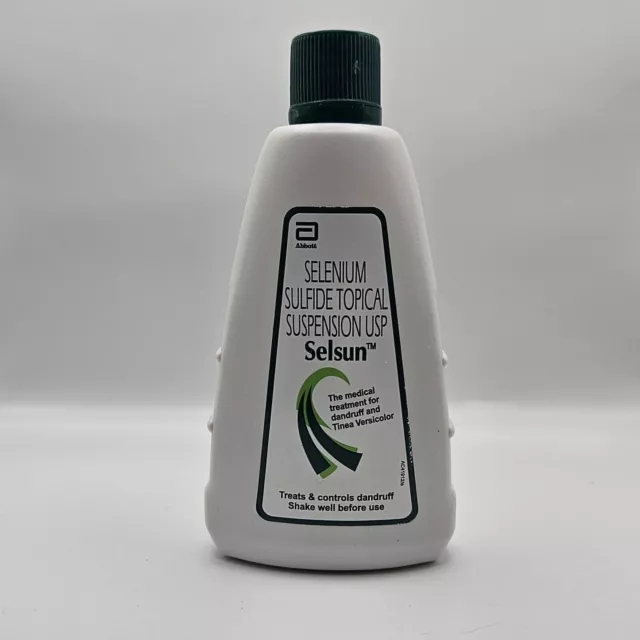 Selsun 120 ml Suspension Exp. 9/2025 OFFICIAL USA Anti Dandruff Shampoo;