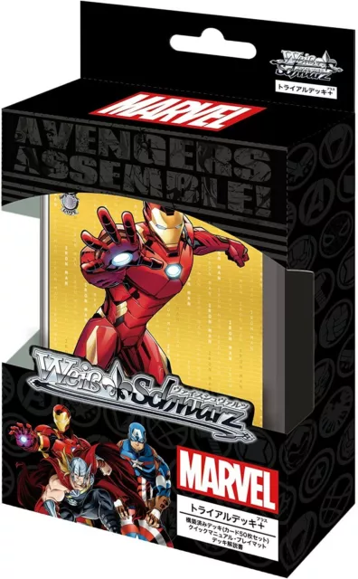 Weiss Schwarz Trial Deck + Marvel Avengers Japanisch Neu