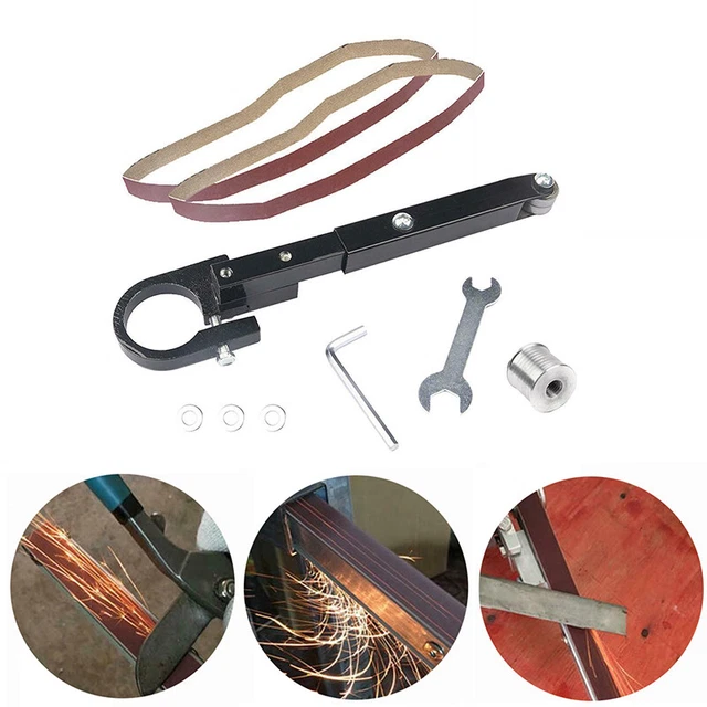 DIY ANGLE GRINDER Electric Belt Sander Attachment Polishing Tool for