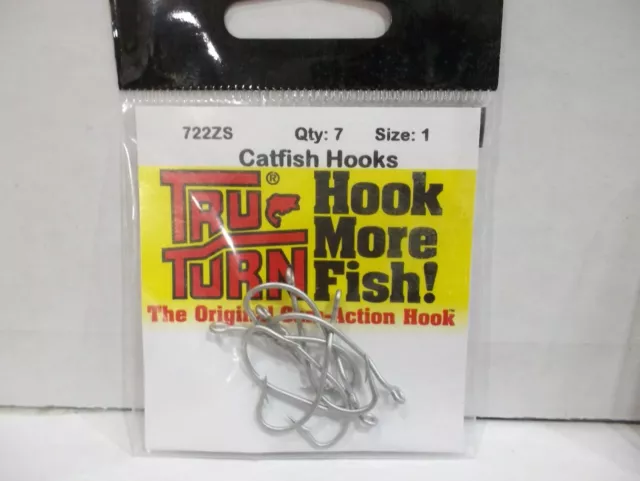 TRU TURN CATFISH hooks 722ZS fishing hooks Made in USA choose your