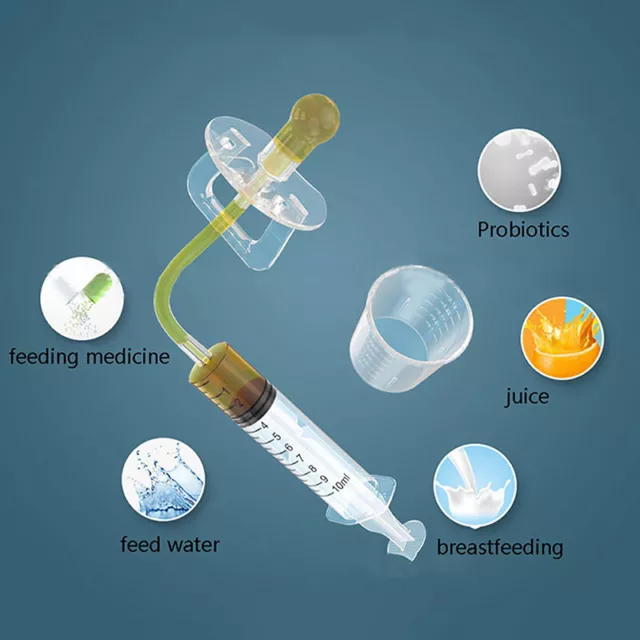 Baby Medicine Feeder Newborn Syringe Needle Feeder Medicine Dropper DispensFE