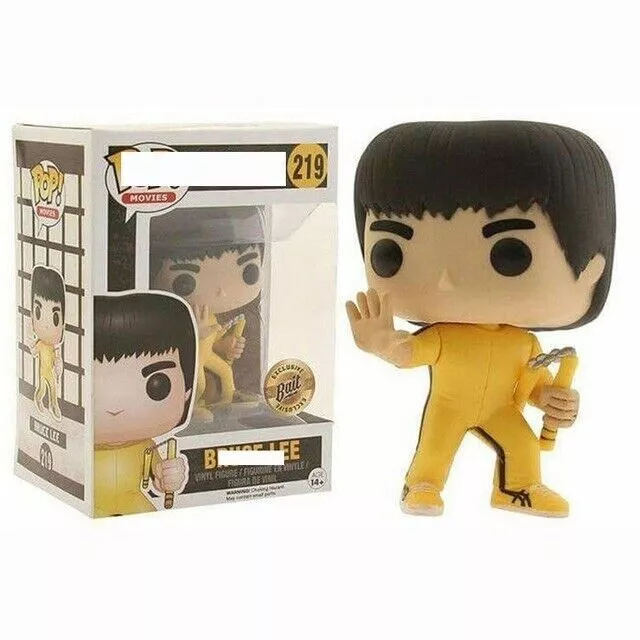 Funko Pop! Bruce Lee #219 Juego de la Muerte TRAJE DE PISTA AMARILLO cebo