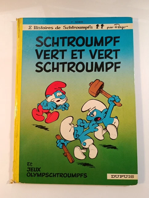 Schtroumpf Publicitaire Knorr Dupuis Années 70 - Figurine Kit Non Assemblé