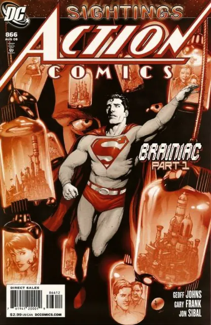Action Comics #866 Direct Edition Cover 2nd Printing (1938-2011) DC Comics
