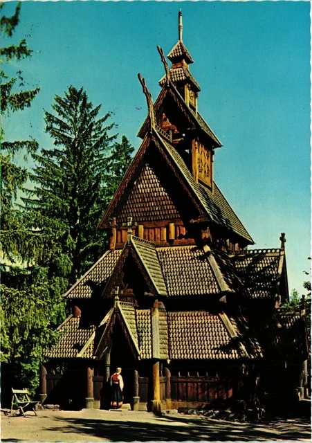 CPM AK OSLO StaveChurch from Gol NORWAY (829292) EUR 4,99 PicClick FR