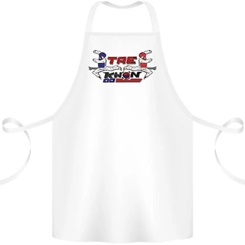 Taekwondo Fighter Mixed Martial Arts MMA Cotton Apron 100% Organic