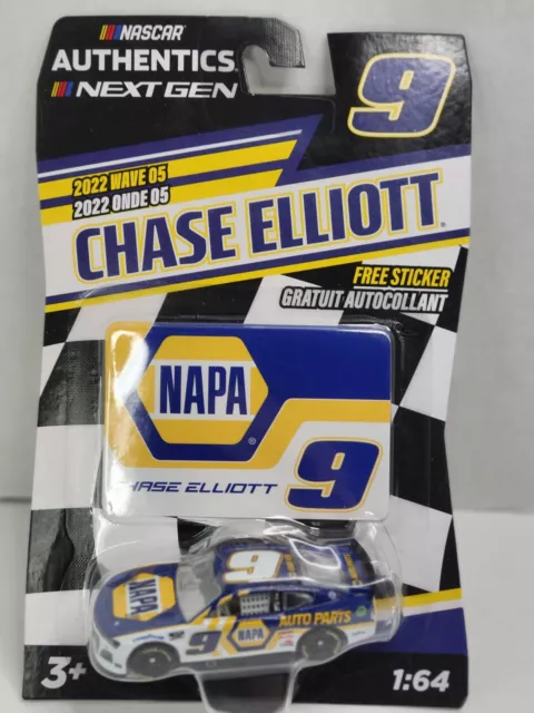 2022 Chase Elliott #9 NAPA 1:64 Nascar Authentics NEXT GEN Wave 5 Chevy CAMARO