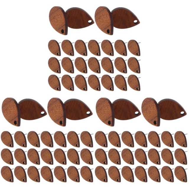90 piezas Pendientes Postes Hágalo usted mismo Pendientes Fabricación Materiales Pendientes Fabricación de Pendientes