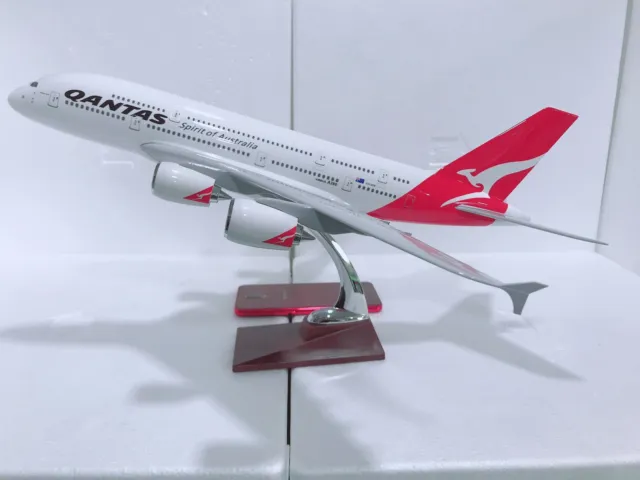 Diecast Model Planes Large Qantas A380 1:160