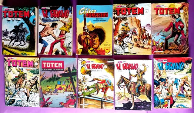 Lot 10 PF Western Cowboy dont 3 albums El Bravo, TOTEM, Chico Juarez - Lot 56