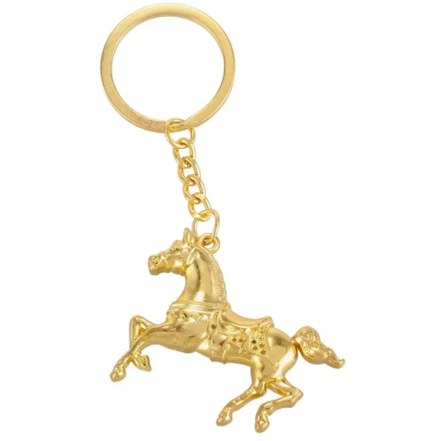 DIY Fashion Horse Key Chain Car Keychain  Keyfob Zinc Alloy Keyring J6Y4h