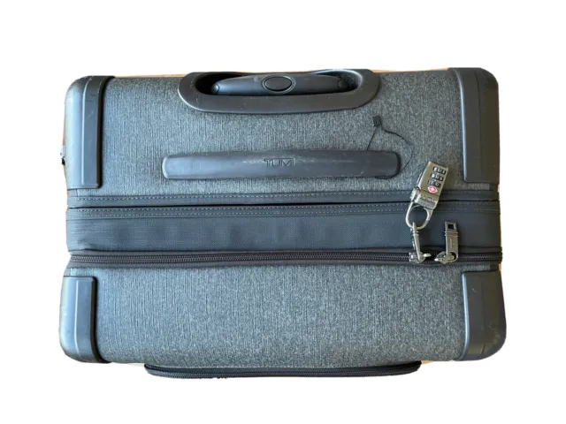 TUMI Alpha 2 26” Spinner Earl Grey Short Trip Check In Expandable Luggage $1000 2