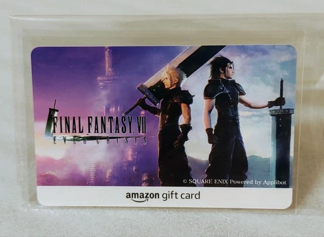 TARJETA REGALO FINAL Fantasy VII Amazon Usada Coleccionable Saldo