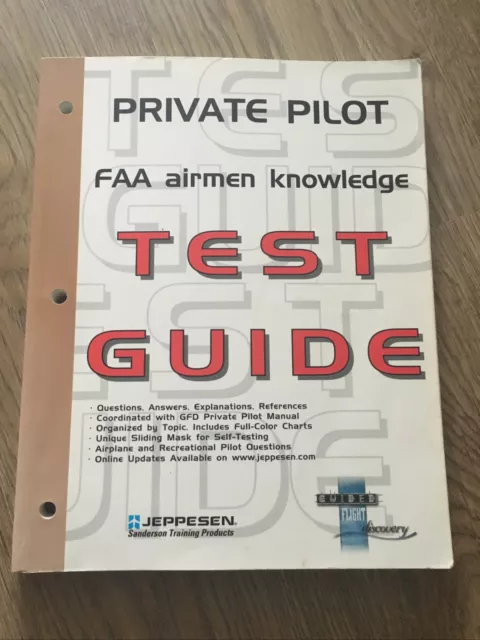 Private Pilot FAA airmen Knowledge Test Guide By Jeppesen