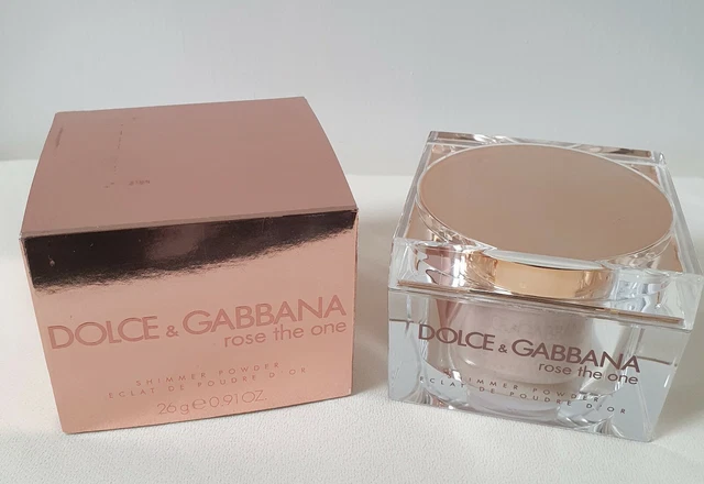 Dolce gabbana rose deals the one shimmer powder