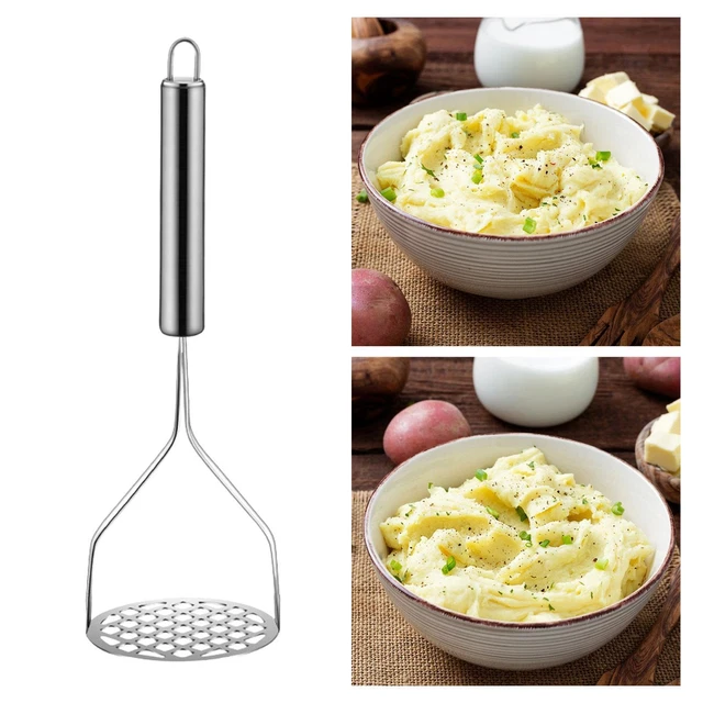 PRESSE-PURÉE MANUEL ANTIADHÉSIF robuste pour pommes de terre, ail, pois