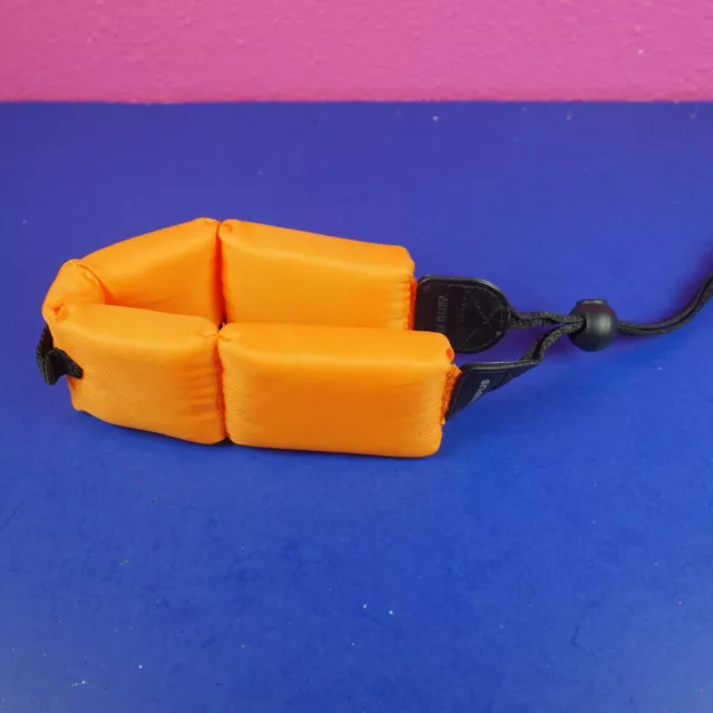 OEM OLYMPUS Floating Wrist Strap Foam Float Buoyant Lanyard Waterproof Orange