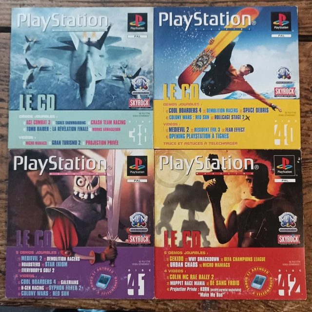9x New Stickers Hologram Case Box PlayStation, Boîtier Jeux Ps1 - Foto 13