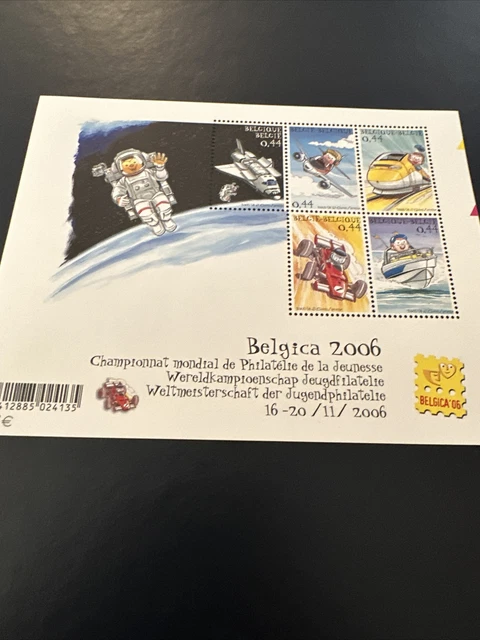 Timbres Belges - Neufs - Blocs - Valeur Eur - Philatelie De La Jeunesse - F10/12