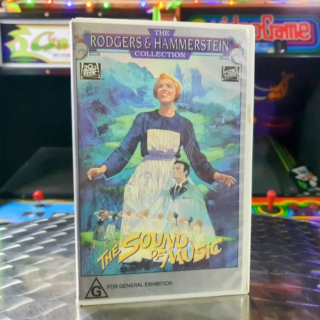 THE SOUND OF Music - Rogers & Hammerstein VHS Movie Video Big Box Ex ...