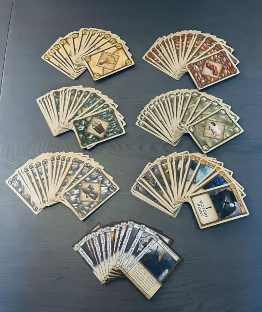 A Game Of Thrones Catan | Complete Set of All Game Cards | Official Game Pieces