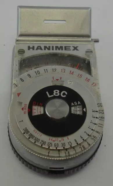 Vintage Hanimex L8C Light Meter