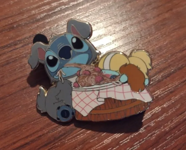 Disney store- Stitch as Tramp and Scrump as Lady Pin