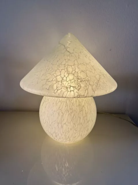 Peill und Putzler  zauberhafte seltene70er Jahre Mushroom Pilzlampe ca 38 cm