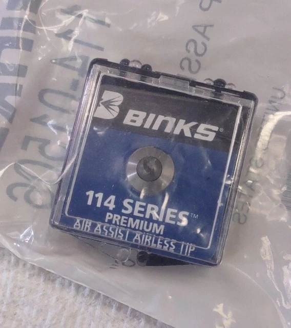 Binks 114-01506 Air Assist Airless Spray Gun Tip AA .015X6"