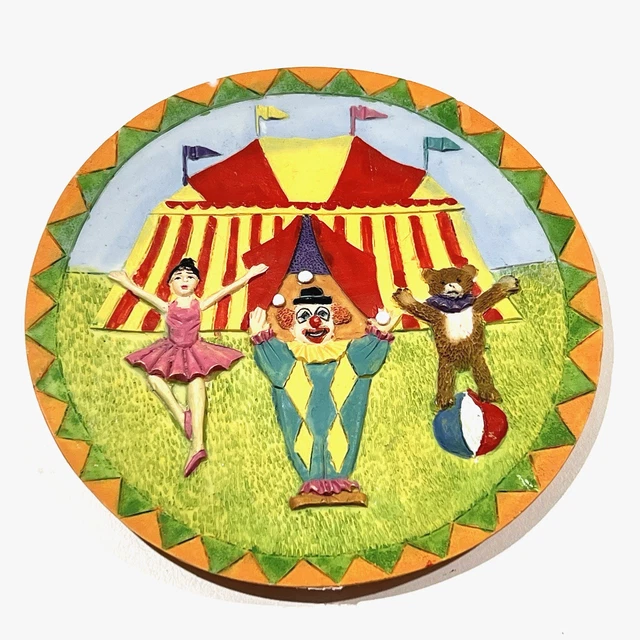 VINTAGE 1995 MINIATURE Resin CIRCUS 5