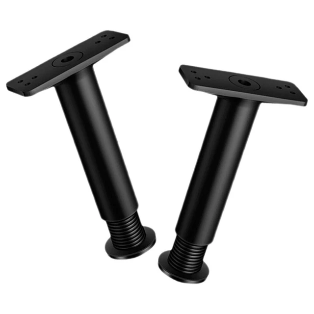 10 pcs Lit Auto réglable meubles de support Joues de support pied rétractable