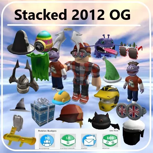 ROBLOX OG 2006-2014, 6-10+ OFFSALES / LIMITEDS, SENT FAST TO YOU