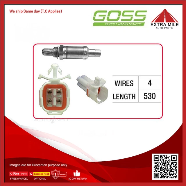 O2 Sensor Pre Catalyst GOSS OXYGEN SENSOR Pre-Catalytic For Toyota MR2 AW11R 1.6L, SW20R 2.0L ...