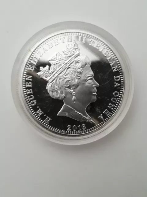 Queen Elizabeth Commemorative Coin US Navy USS Quincy Roosevelt & Churchill