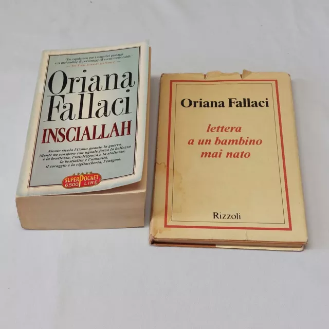 Oriana Fallaci Lettera a un bambino mai nato