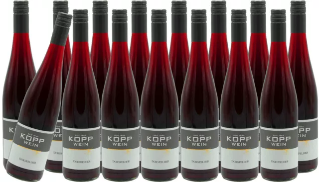 (15x0,75l) 20er DORNFELDER lieblich Qualitätswein Erzeugerabfüllung Weingut Kopp