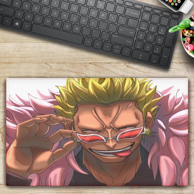 ANIME DONQUIXOTE DOFLAMINGO One Piece Custom Playmat Mat CCG 32.99