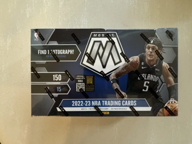 2022-23 Panini Mosaic Nba Basketball Factory Sealed Hobby Box New In Stock!