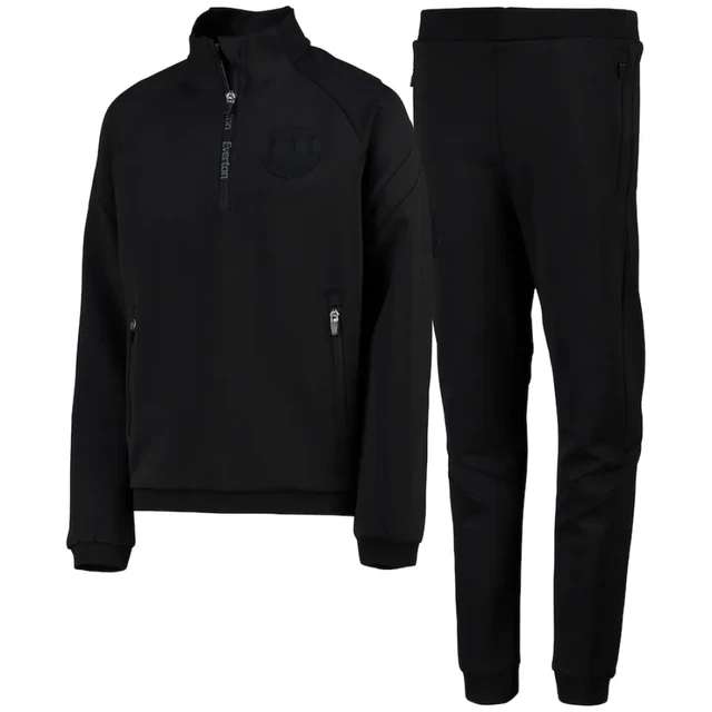 Germany Kinder Fußball Trainingsanzug (Größe 10-11y) schwarz tonal Trainingsanzug - Neu