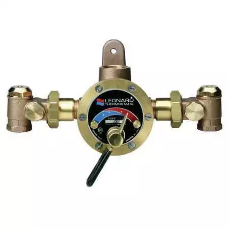 Leonard Valve Tms-80-Cp Steam And Water Mixing Valve,Brass