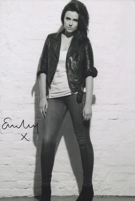 EMER KENNY Signed 12x8 Photo EASTENDERS Zsa Zsa Carter  COA