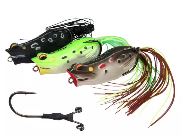 Savage Gear 3D Pop Frog 5.5cm 14g Floating Róbalo Lucio Señuelo de superficie