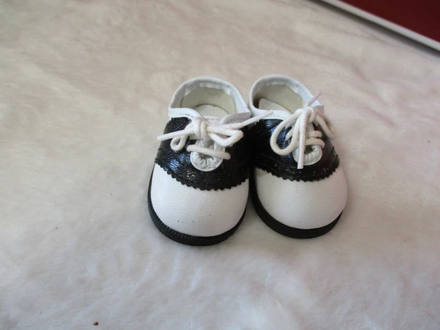 AMERICAN GIRL DOLL ’50’s Sock Hopper COSTUME SADDLE SHOES ONLY 1998