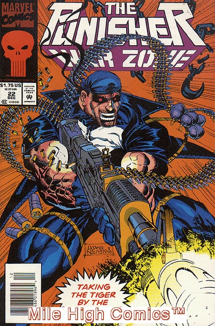 PUNISHER WAR ZONE (1992 Series) #22 NEWSSTAND Very Fine Comics Book