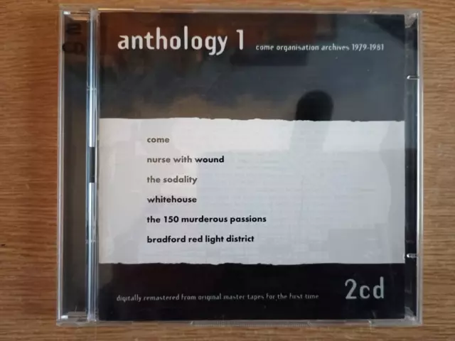 Whitehouse / Come Organisation - Anthologie 1 2xCD William Bennett